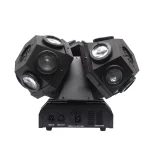 Laser Stage Move Headlights Three Heads RGBW Rotating Moving DMX512 for Disco Party Bar Lamp Laser Stage Move Headlights Three Heads RGBW Rotating Moving DMX512 for Disco Party Bar Lamp