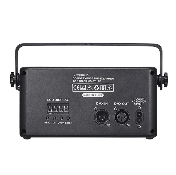 Mini Laser Projector Stage light 6*10W RGBW LED Disco Pattern Light DMX Remote Control