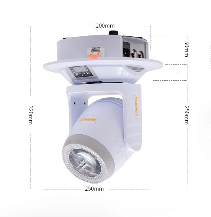 Mini led spot moving head light 100W Beam pattern light for KTV Nightclub Room Disco Stage Mini led spot moving head light 100W Beam pattern light for KTV Nightclub Room Disco Stage