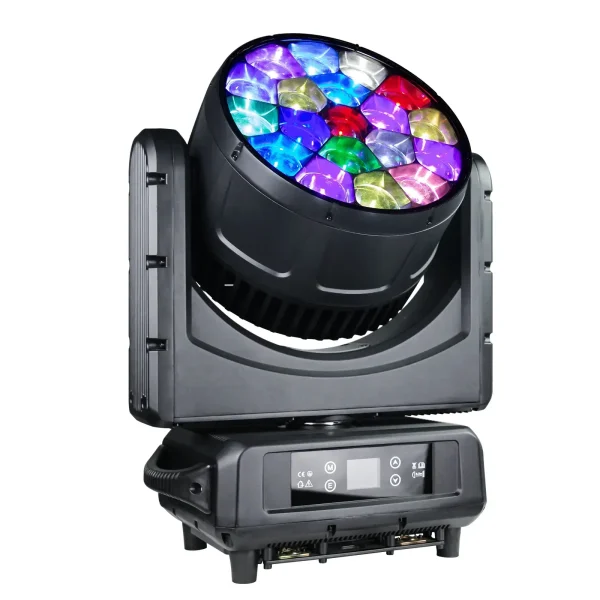 LED zoom moving head light adjustable 800W RGBW IP65 Outdoor