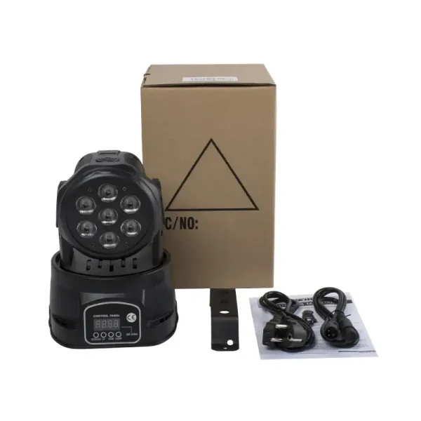 Mini moving heads led RGBW RDGBWA DMX For family DJ Club Stage Disco