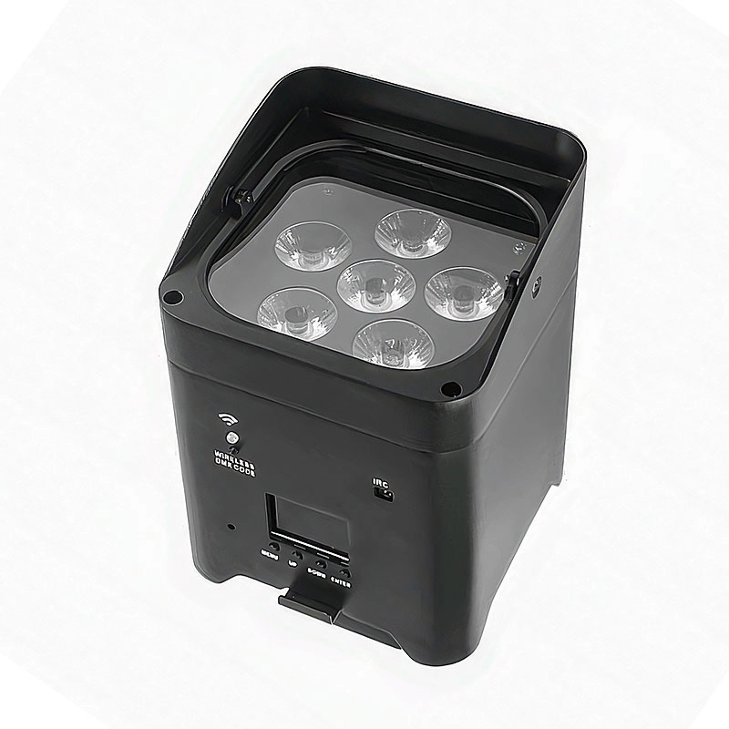 Spot battery powered uplights wireless RGBAW+UV lighting with D-Fi DMX control Spot battery powered uplights wireless RGBAW+UV lighting with D-Fi DMX control