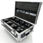 Triangular shaped battery powered par lights