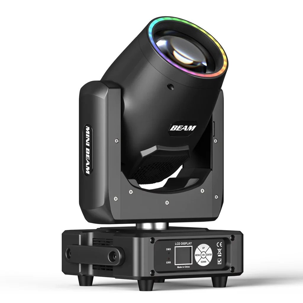 Mini Beam Moving Head Light RGBW DMX512 Stage Lights For Play DJ Wedding Party Music Mini Beam Moving Head Light RGBW DMX512 Stage Lights For Play DJ Wedding Party Music
