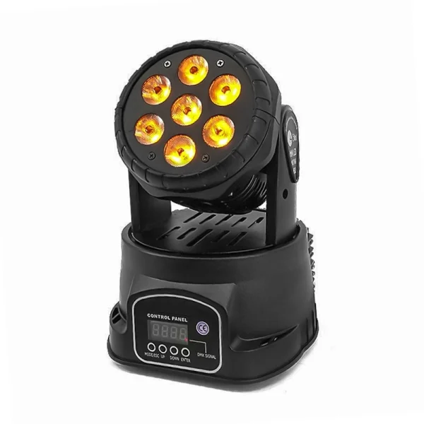 Mini moving heads led RGBW RDGBWA DMX For family DJ Club Stage Disco