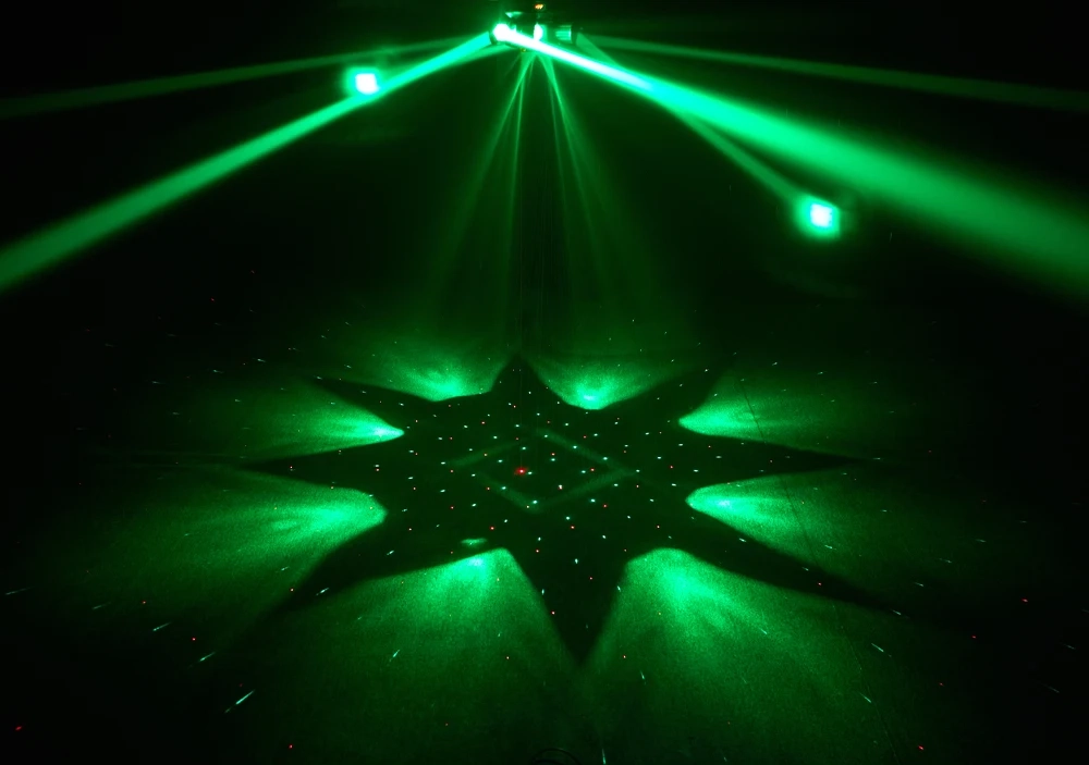 Rotating ambient stage lighting moving head beam laser light strobe DMX for DJ disco party christmas Rotating ambient stage lighting moving head beam laser light strobe DMX for DJ disco party christmas